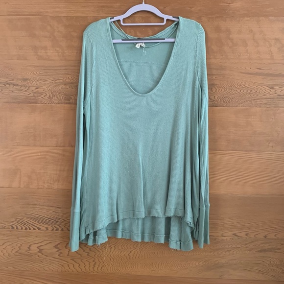 EUC FREE PEOPLE Malibu Sea Green Size Medium - Picture 7 of 8